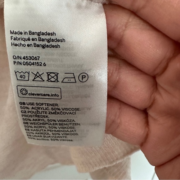 H&M Pink Open Cardagin - Picture 4 of 6